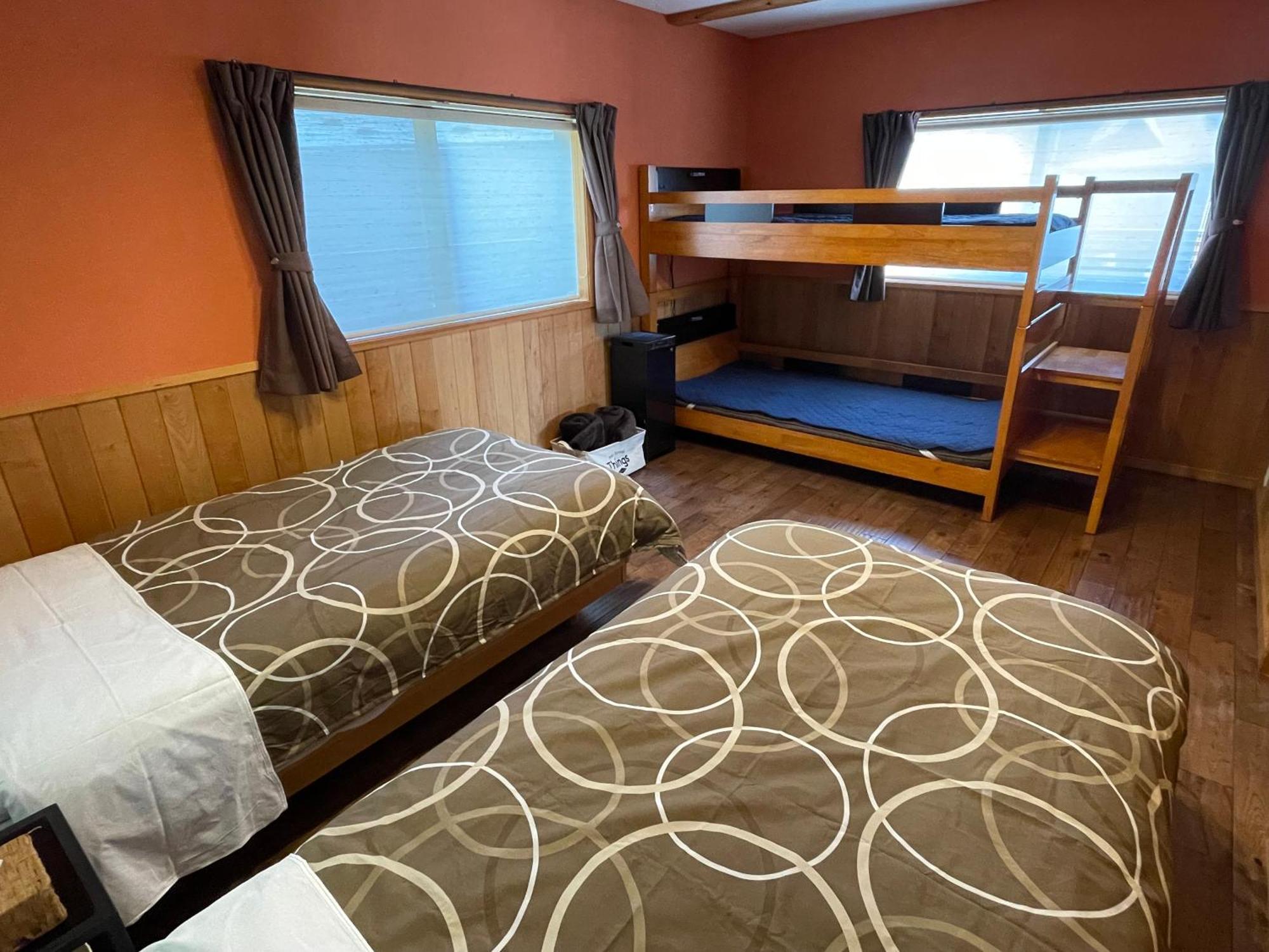 פוג'יקאוואגוצ'יקו Villa Orange Cabin מראה חיצוני תמונה