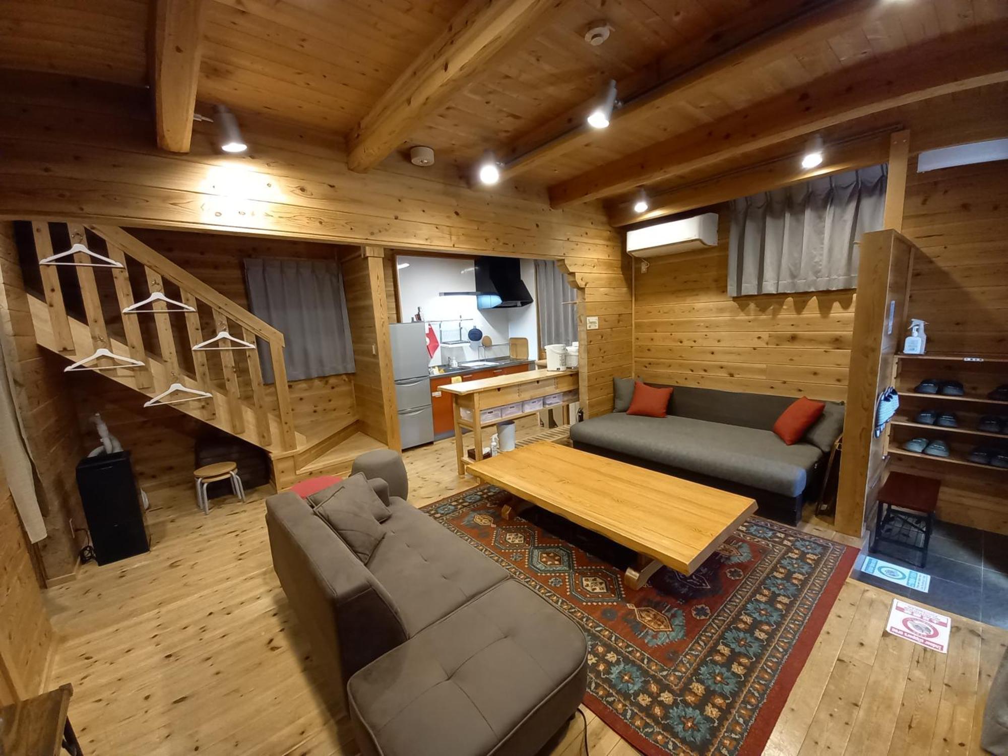 פוג'יקאוואגוצ'יקו Villa Orange Cabin מראה חיצוני תמונה