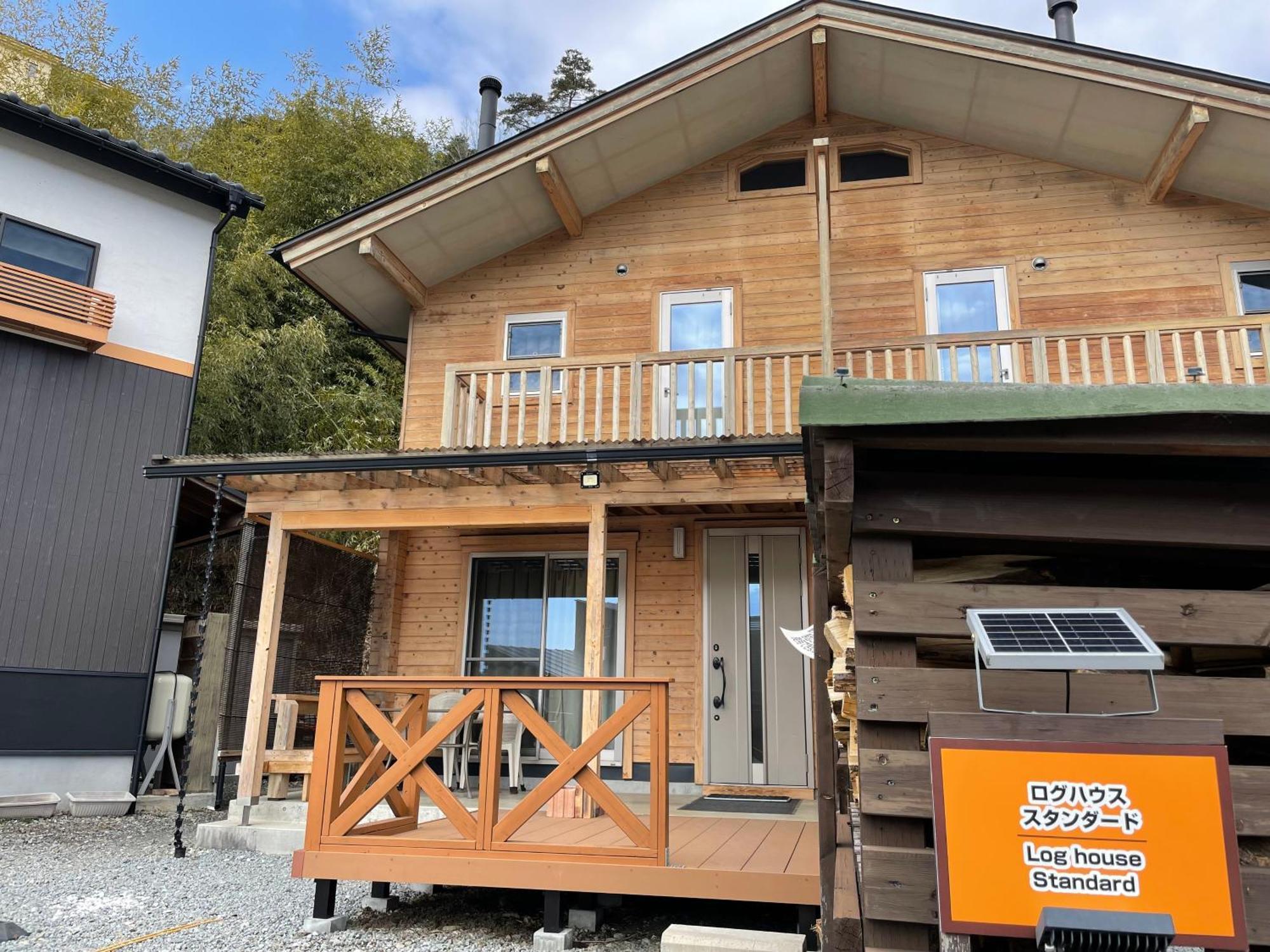 פוג'יקאוואגוצ'יקו Villa Orange Cabin מראה חיצוני תמונה