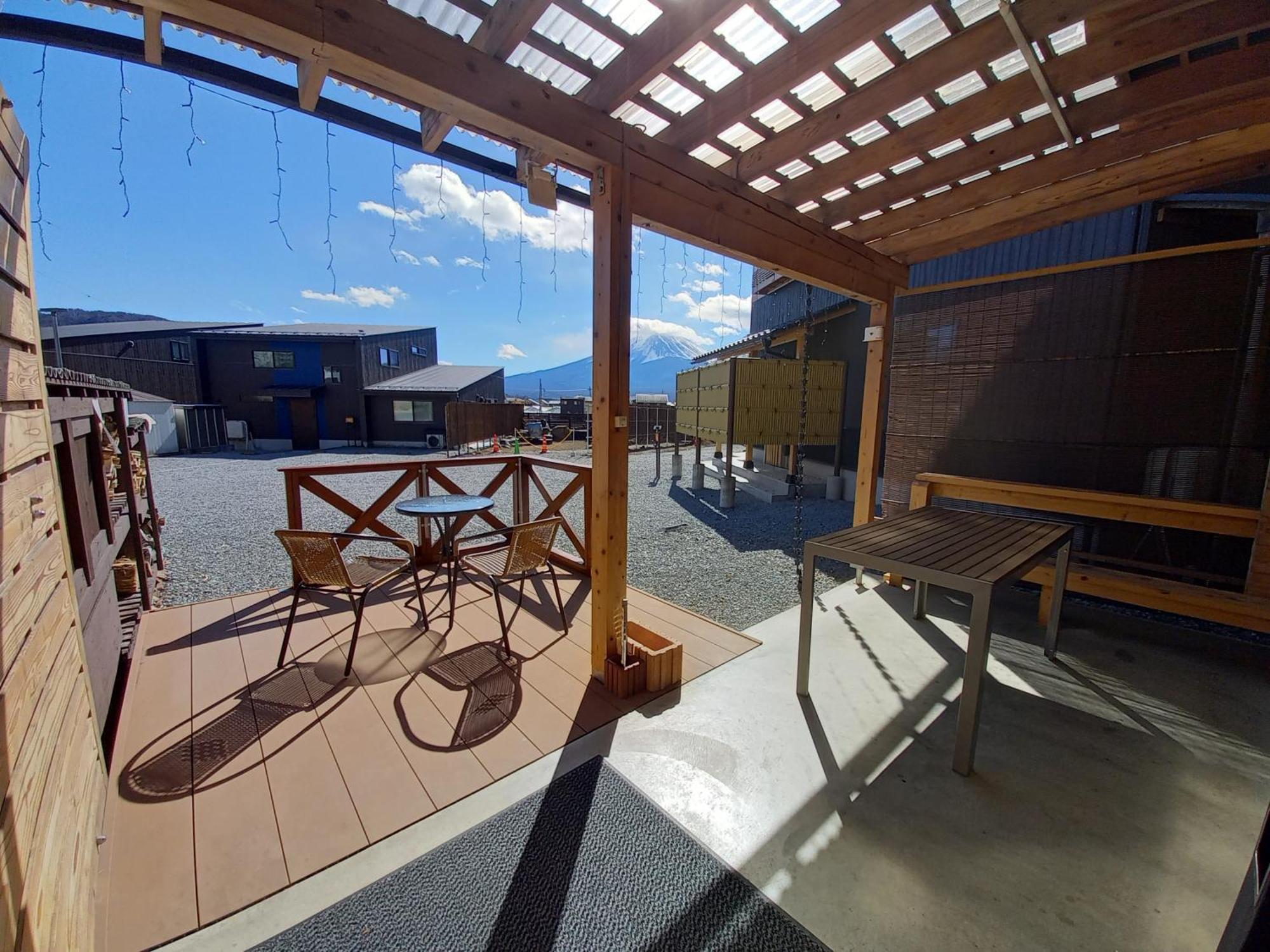 פוג'יקאוואגוצ'יקו Villa Orange Cabin מראה חיצוני תמונה