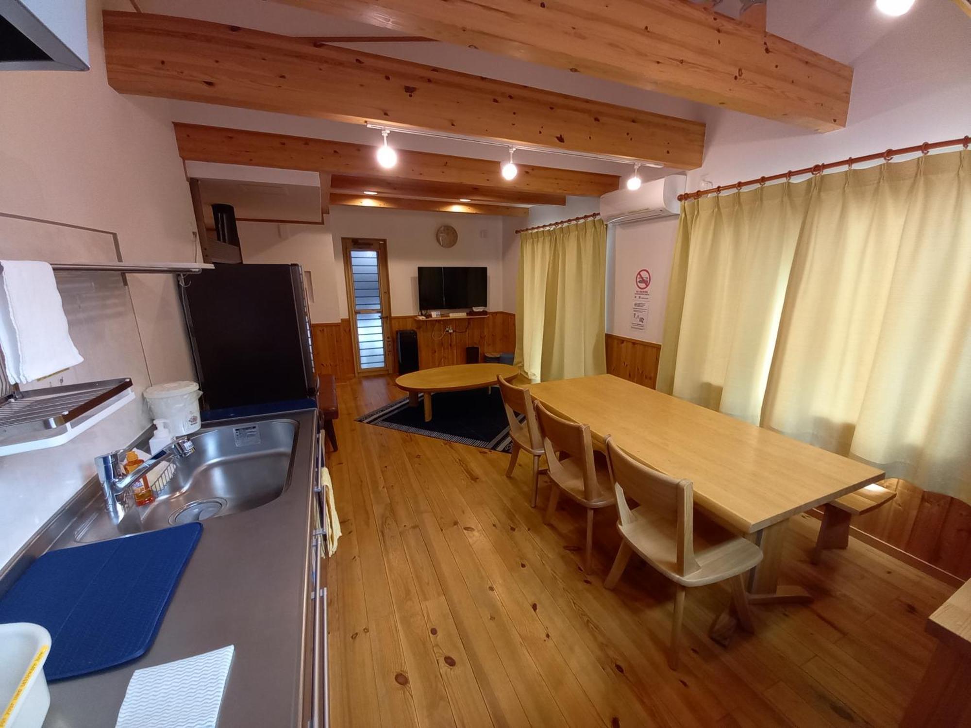 פוג'יקאוואגוצ'יקו Villa Orange Cabin חדר תמונה