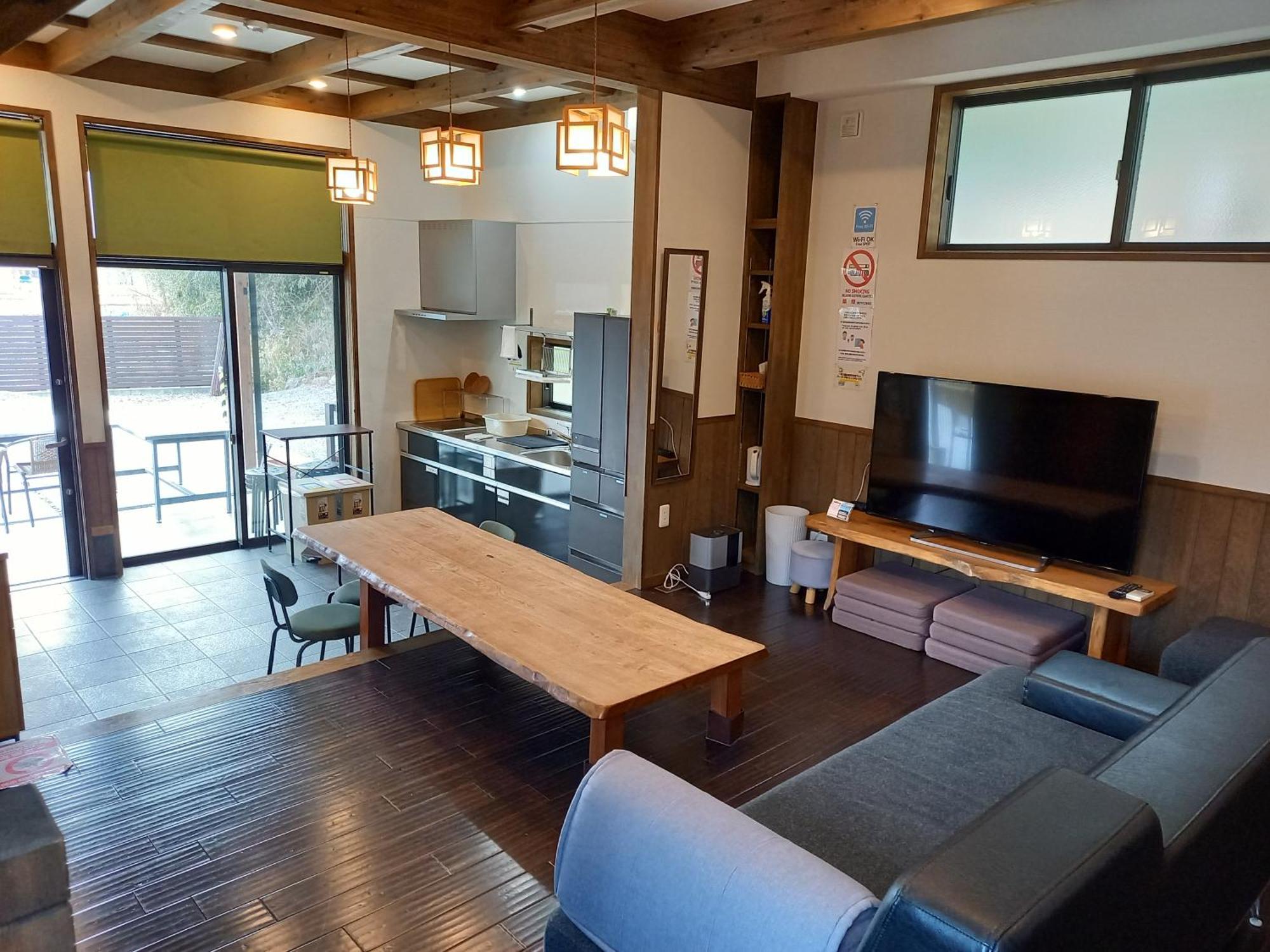 פוג'יקאוואגוצ'יקו Villa Orange Cabin חדר תמונה